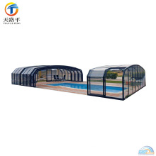 Hochwertiger Aluminiumrahmen Portable Glass Sunroom